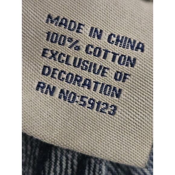 Phat Farm Jeans Men's 38x32 Regular Fit Straight Blue Denim Pants Y2K Hip Hop - Picture 10 of 10